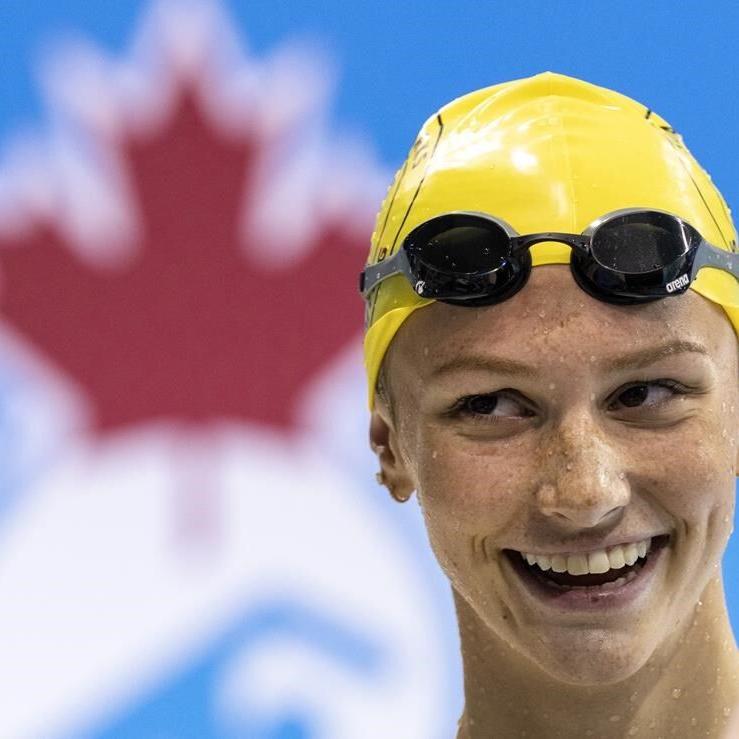 Swimming sensation Summer McIntosh voted CP female athlete of the year